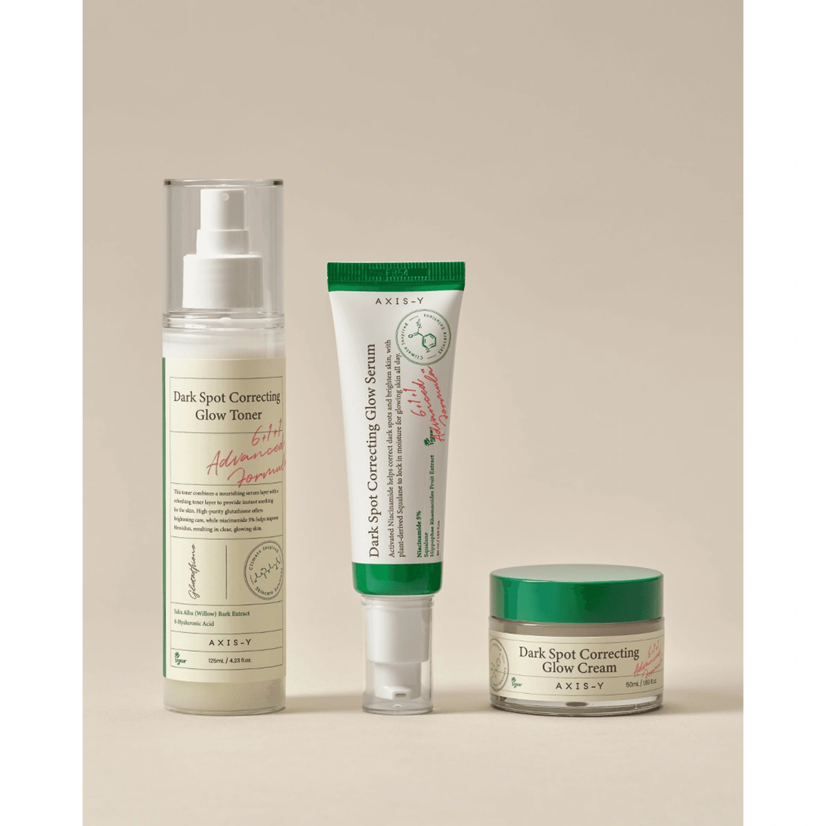Dark Spot Correcting Glow Perfecting Trio The Radiance Routine You Deserve by Axis-Y