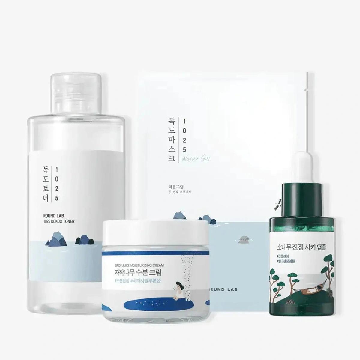 Simple Sensitive Skin Routine Bundle by Round Lab