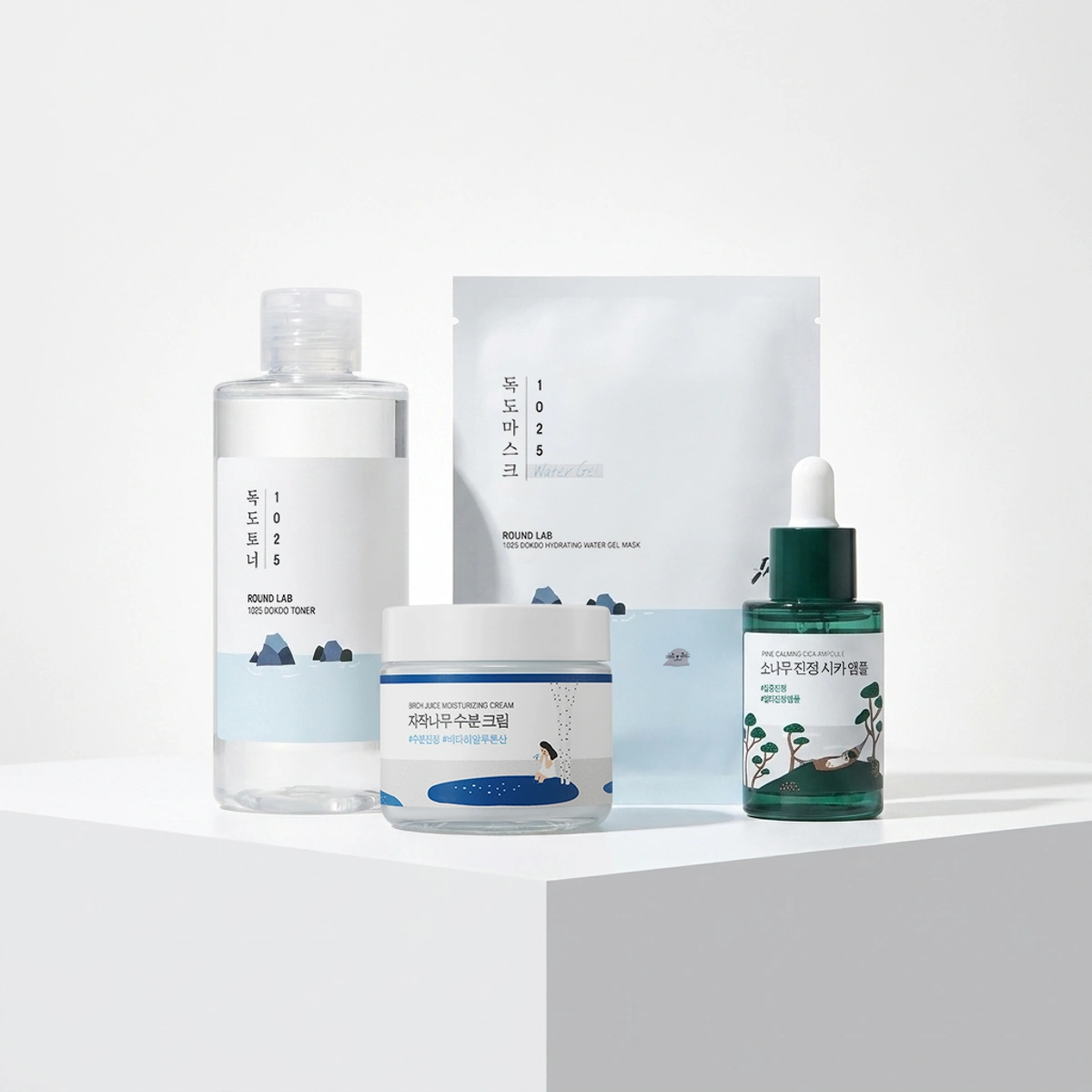 Simple Sensitive Skin Routine Bundle by Round Lab