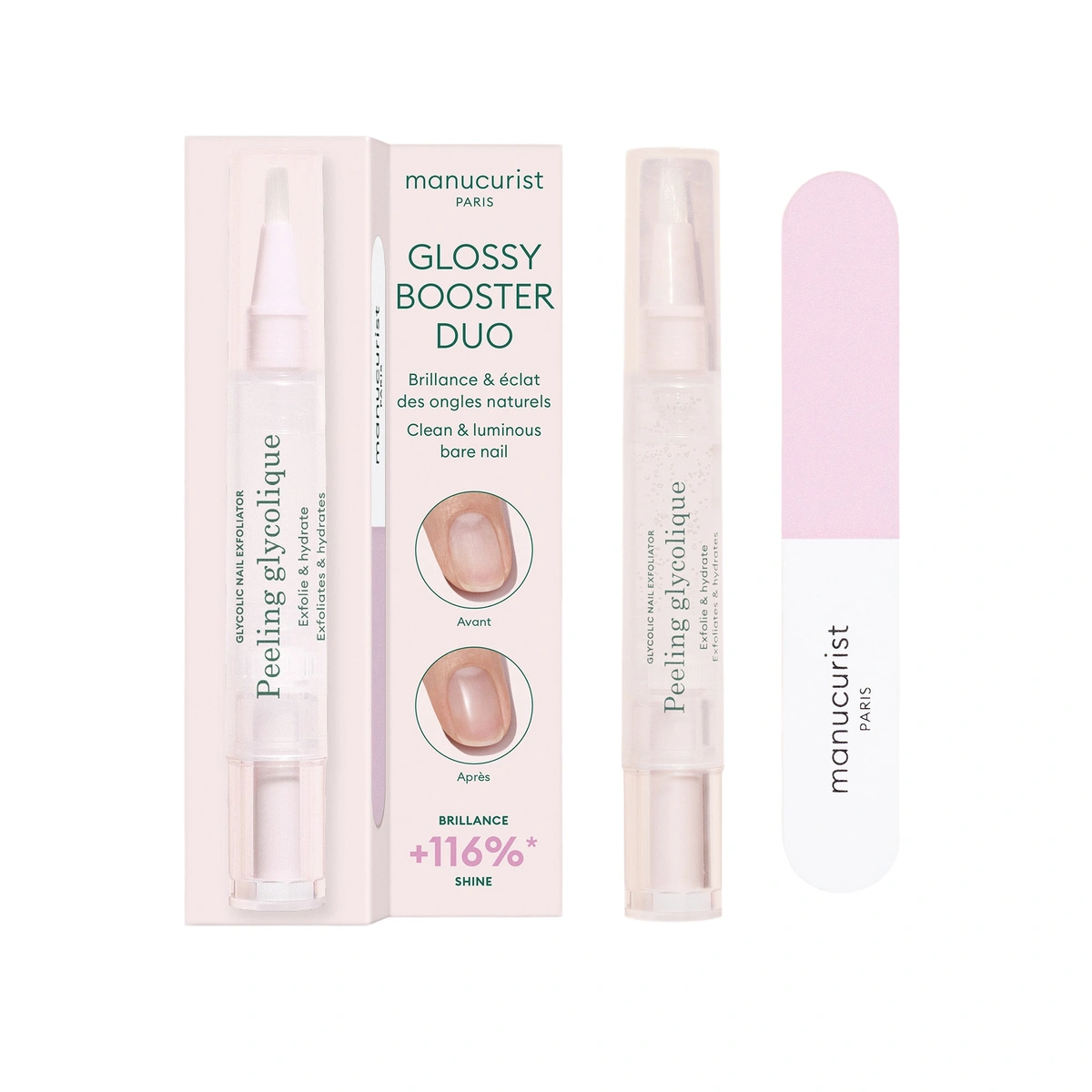 Glossy Booster Set by Manucurist