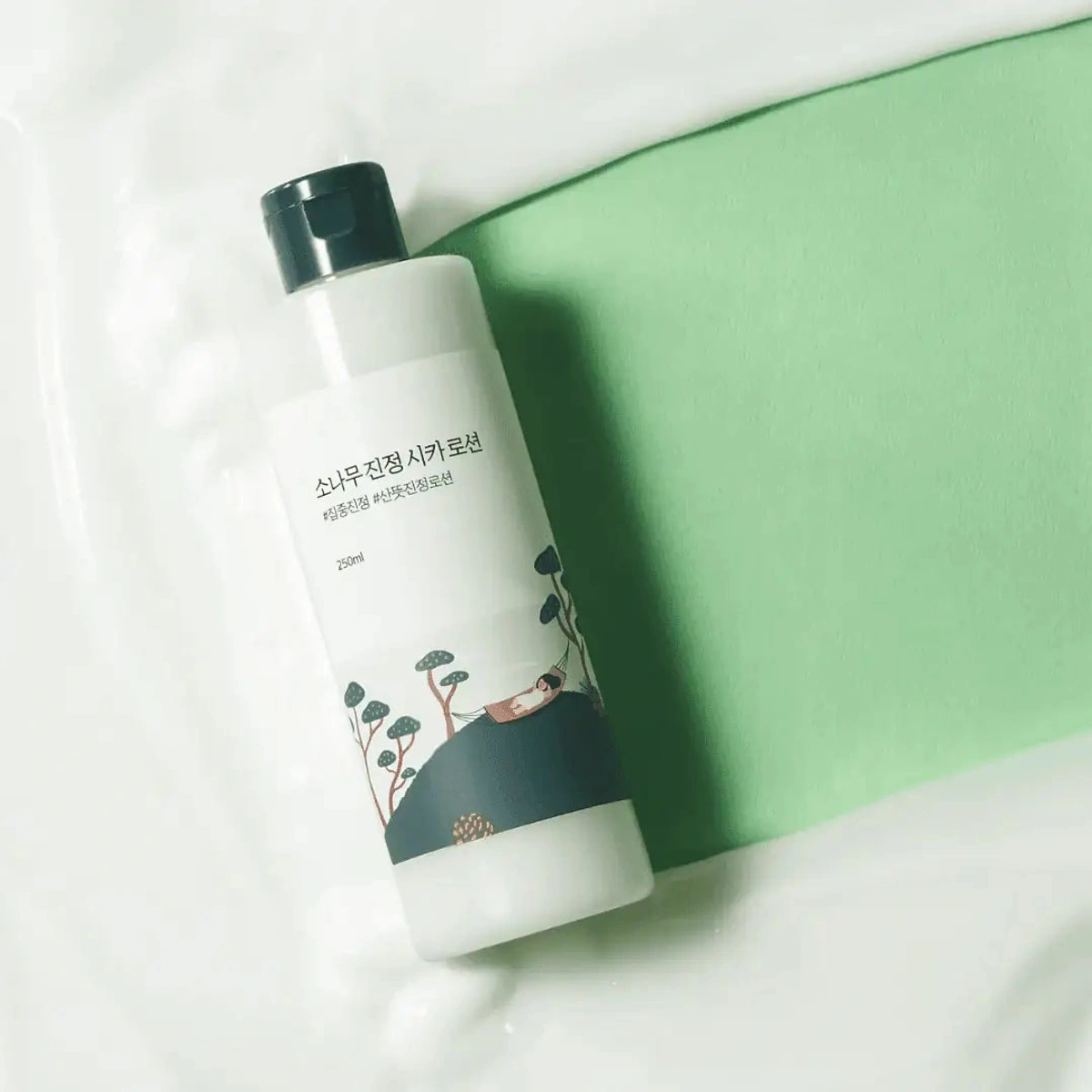 Pine Calming Cica Lotion by Round Lab