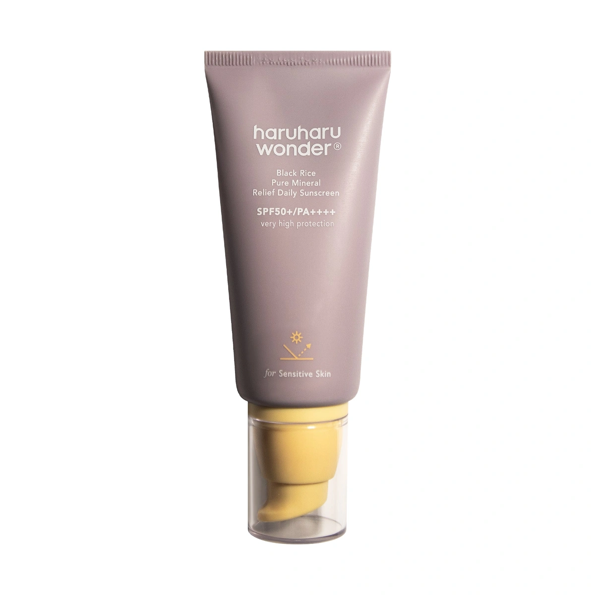 Moisture Pure Mineral Relief Sunscreen Spf50 Pa Unscented by Haruharu Wonder