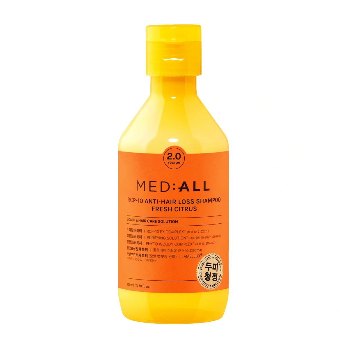 Rcp 10 Anti Hair Loss Shampoo Fresh Citrus by MEDIALL