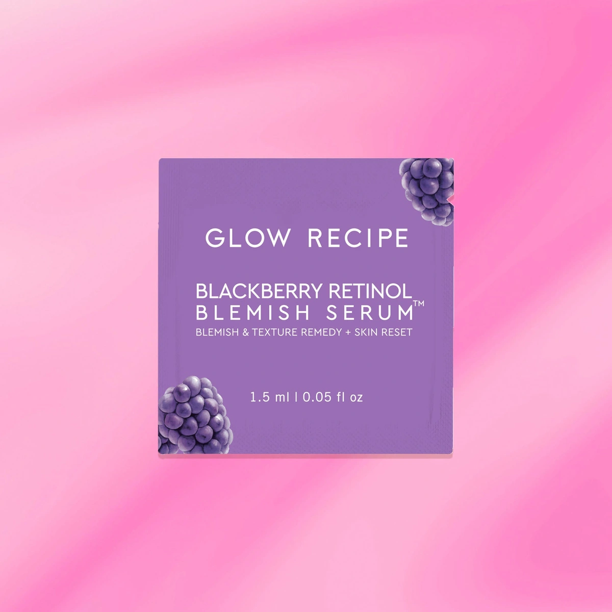 Blackberry Retinol Blemish Serum Sachet by Glow Recipe