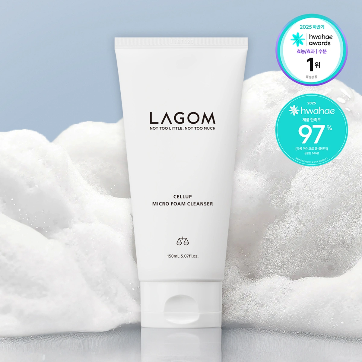 Lagom Cellup Micro Foam Cleanser by Lagom