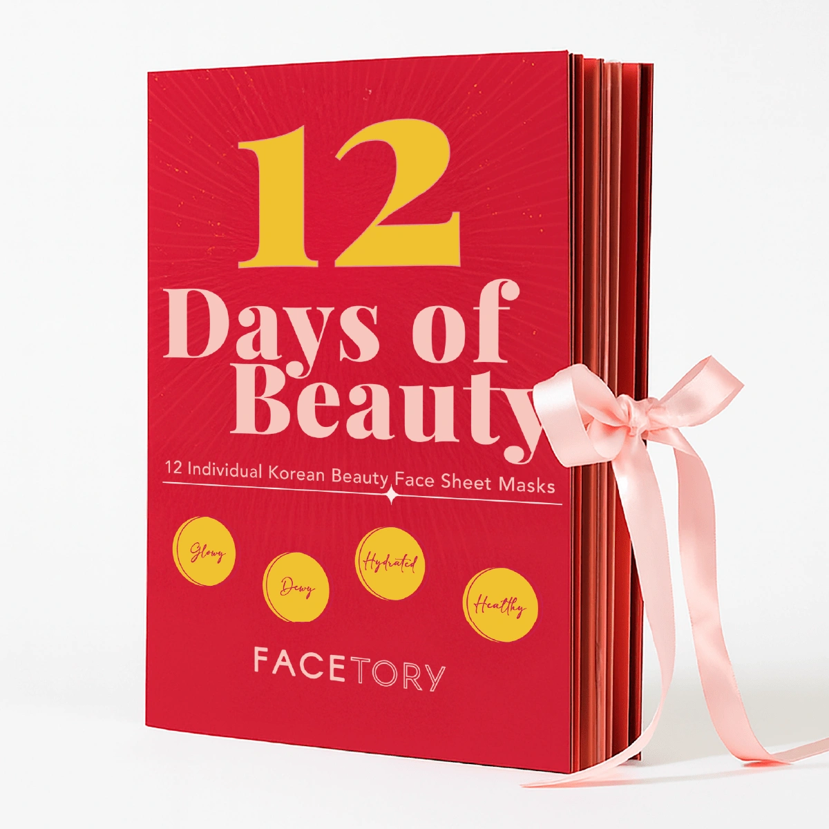 12 Days Of Beauty Holiday Sheet Mask Advent Set by FaceTory - Every Face Has A Story