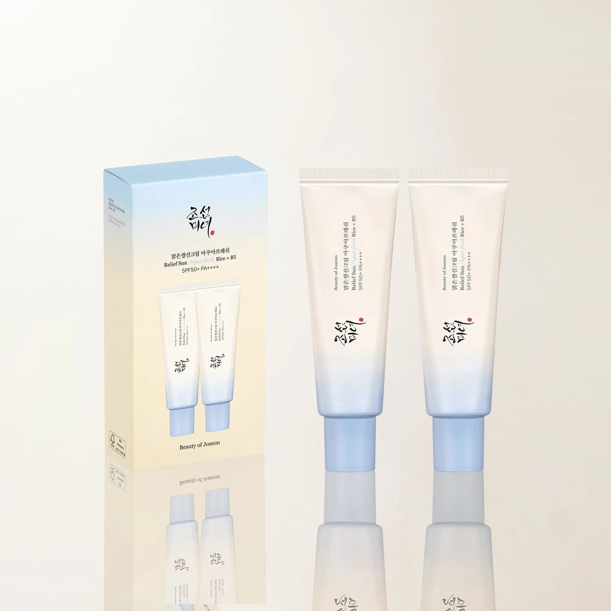 Relief Sun Aqua Fresh Rice B5 Spf50 Pa 2 Pack by Beauty of Joseon