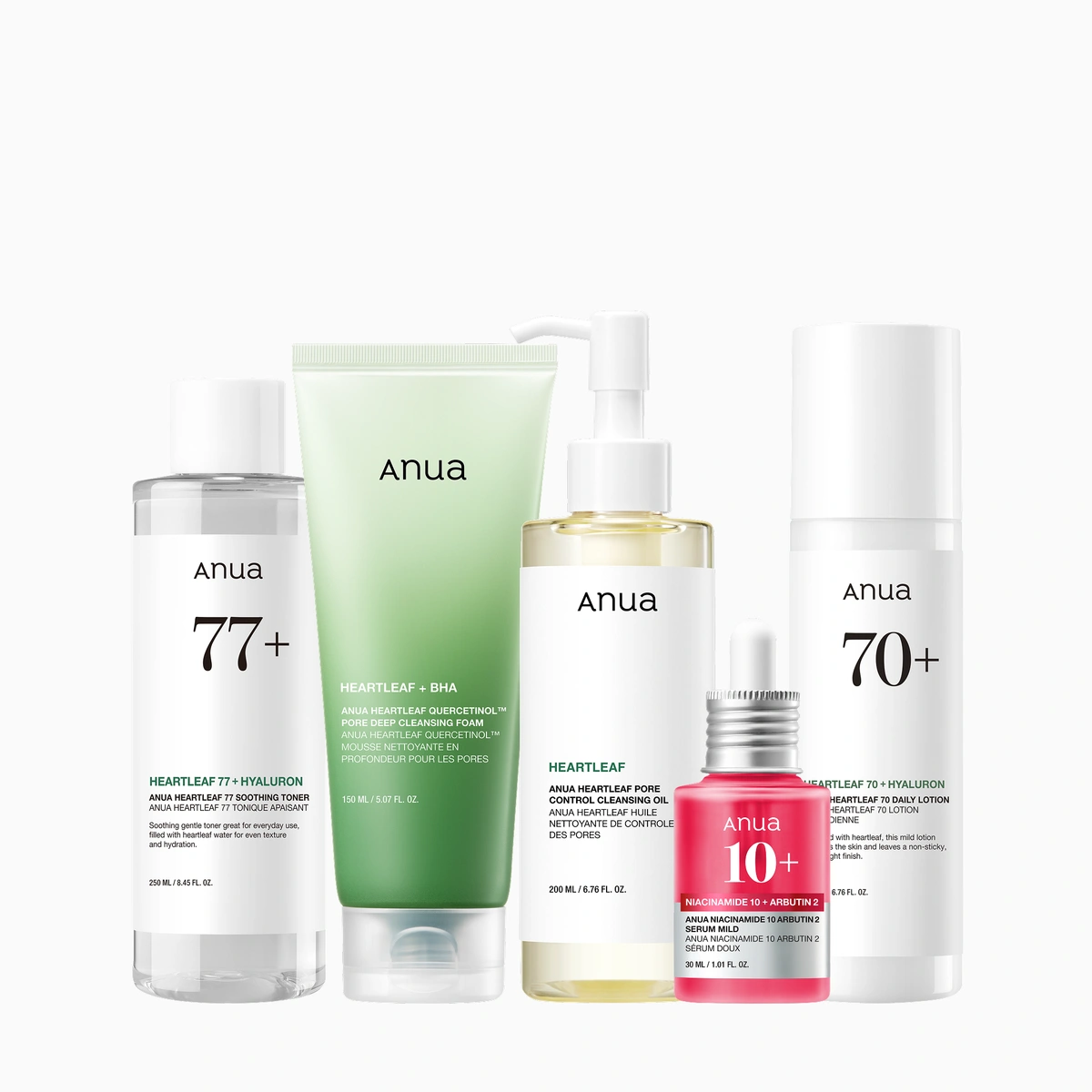 5 Step Korean Skincare Set by Anua