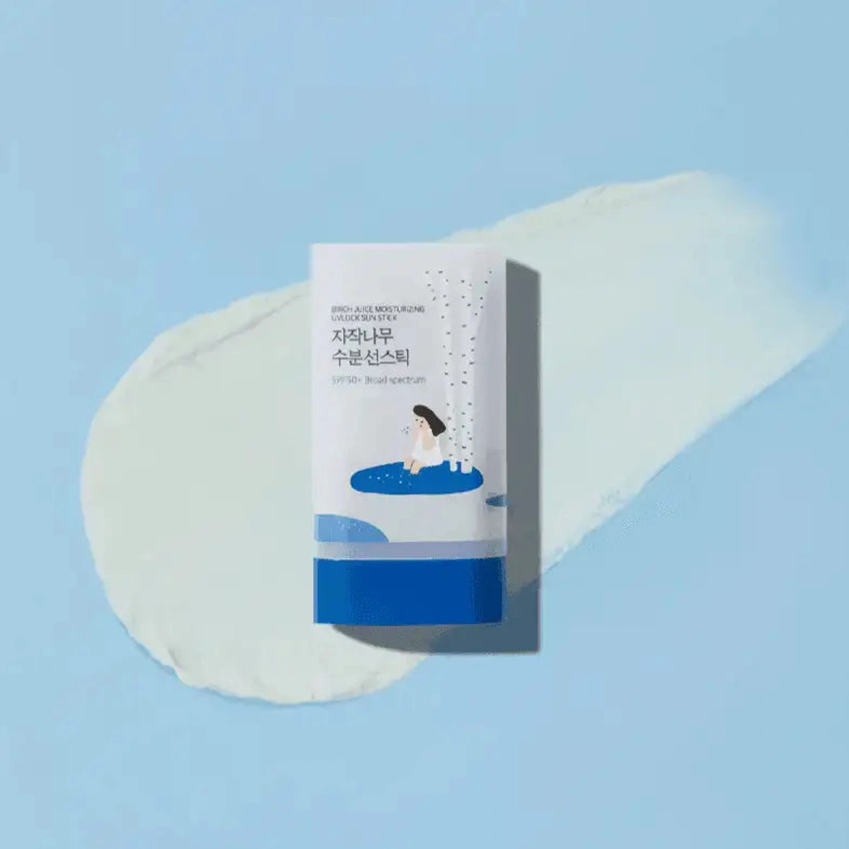 Birch Moisturizing Sun Stick Spf 50 by Round Lab