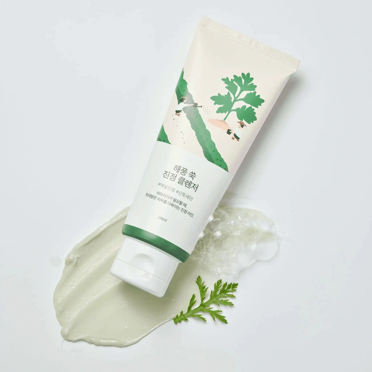 Mugwort Calming Cleanser by Round Lab
