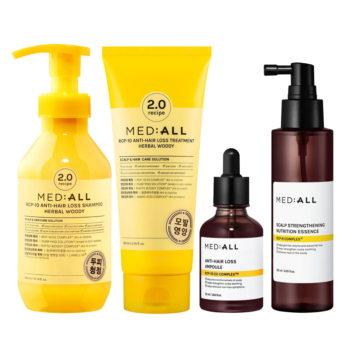 Rcp 10 Anti Hair Loss Complete Set by MEDIALL