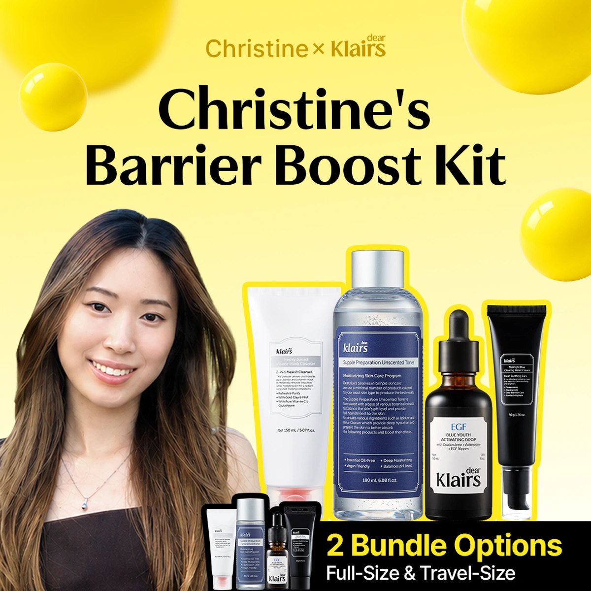Christine S Barrier Boost Kit by Klairs