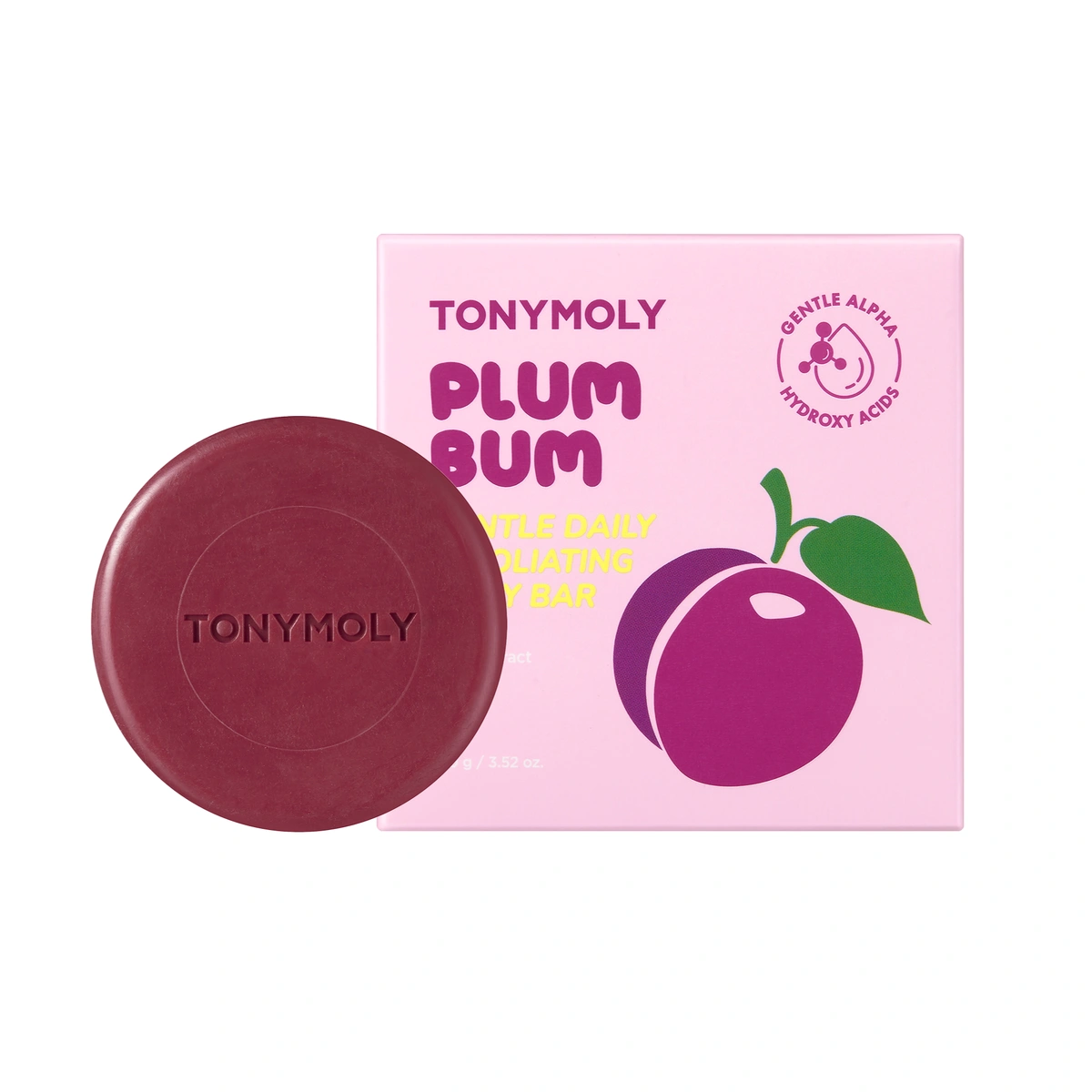 Plum Bum Gentle Daily Exfoliating Body Bar by Tony Moly
