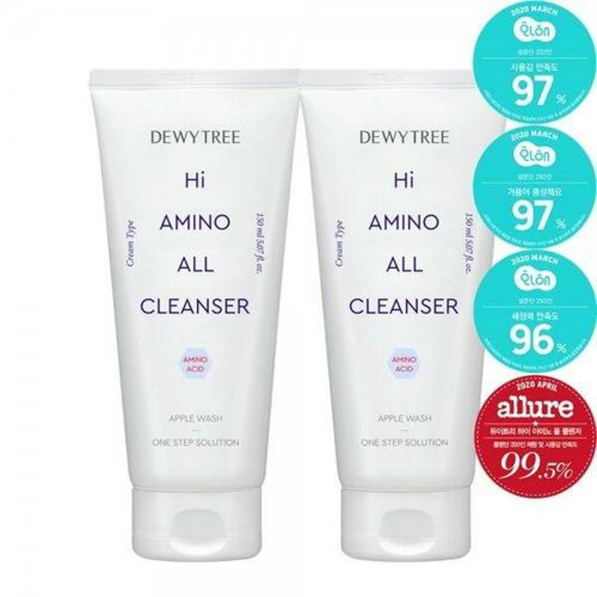 Dewytree Hi Amino All Cleanser 2 For 1 Set by Dewytree