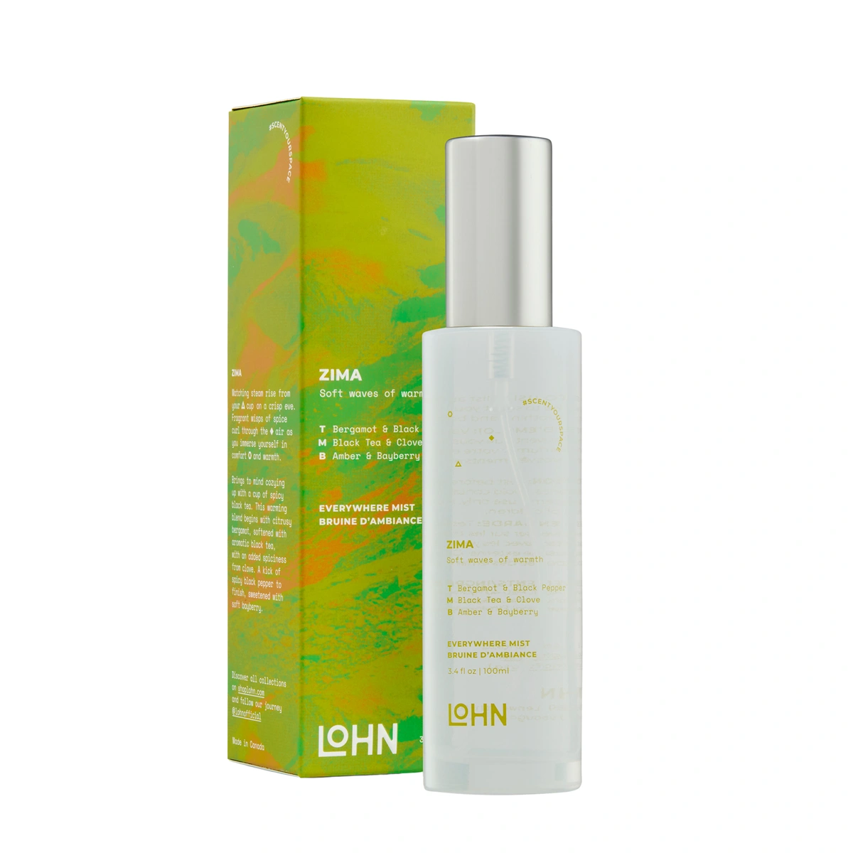 Zima Everywhere Mist Bergamot Black Tea by Lohn