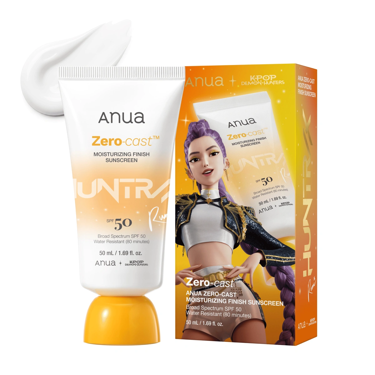 Zero Cast Moisturizing Sunscreen Spf 50 by Anua