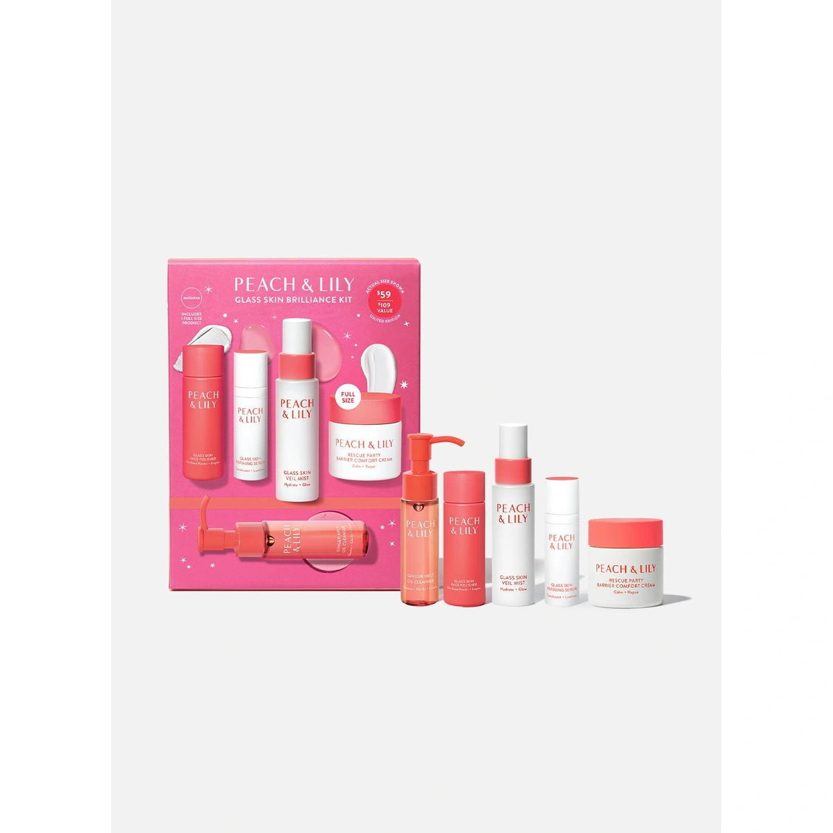 Glass Skin Brilliance Kit by Peach & Lily